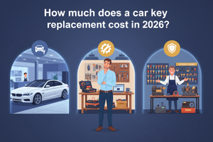 How Much Does a Car Key Replacement Cost in 2026? (Dealer vs Locksmith vs DIY)