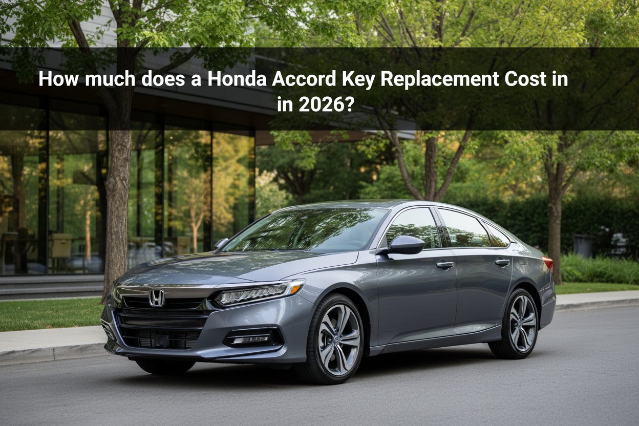 How Much Does a Honda Accord Key Replacement Cost in 2026?