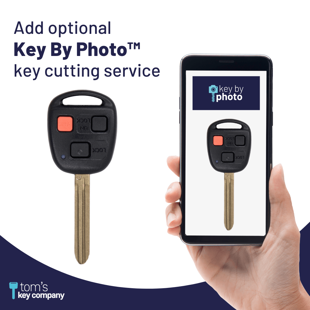 2010-2015 Toyota FJ Cruiser / 3-Button Remote Head / HYQ12BBT (G Chip) (HYQ12BBT-3B-G) - Tom's Key Company