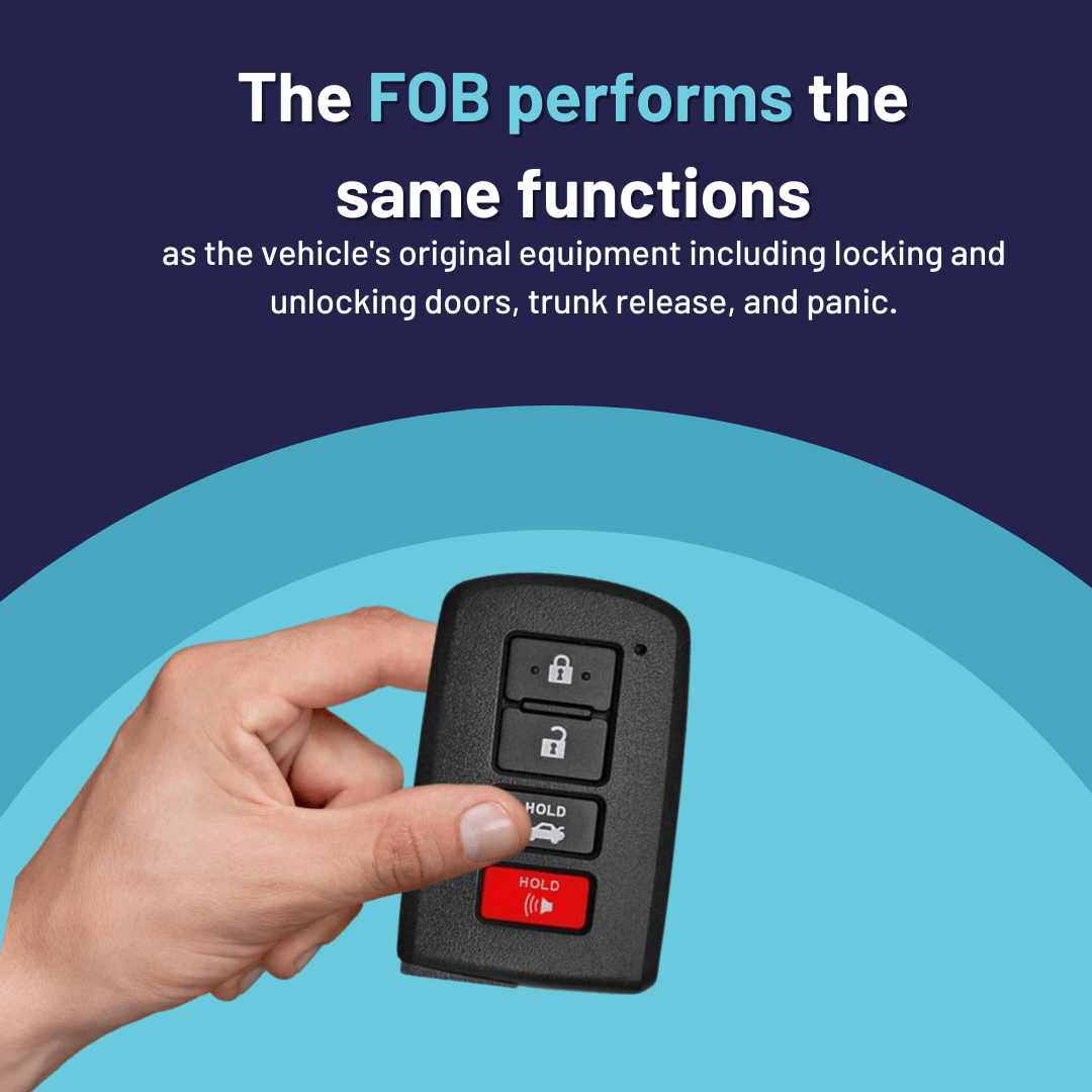 2012-2017 Toyota Camry Smart Proximity Key, Push Button Start Keyless Remote FOB - Tom's Key Company