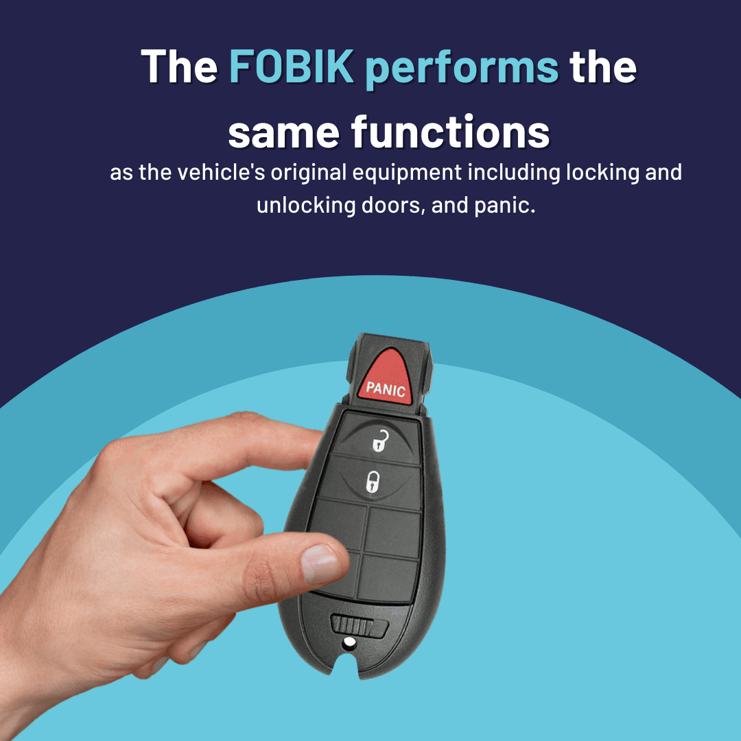 2013-2017 Dodge Ram 3-Button Smart Key Fob (GQ453T-3B-FOB) - Tom's Key Company