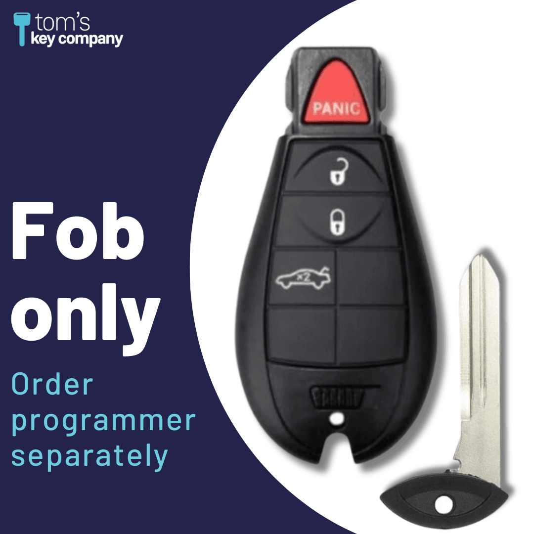 ちー♡/4 4 Button Chrysler and Dodge Remote Key Fob (IYZC01C-4B-T-FOB