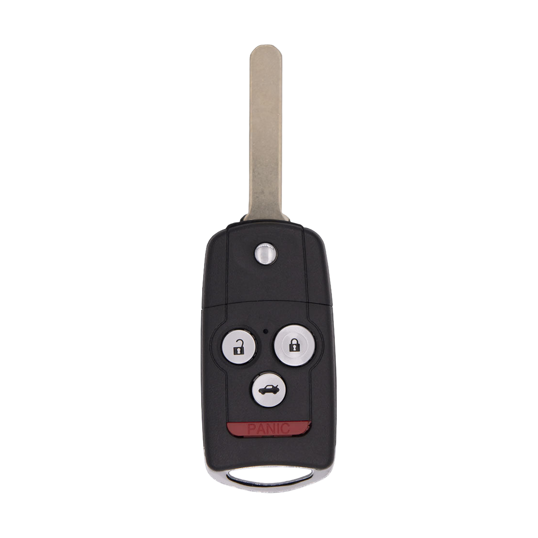 Brand New Aftermarket 4-Button Remote Key with Lock, Unlock, Trunk, Panic for Select Acura Vehicles (ACUCK-4B-890-K)