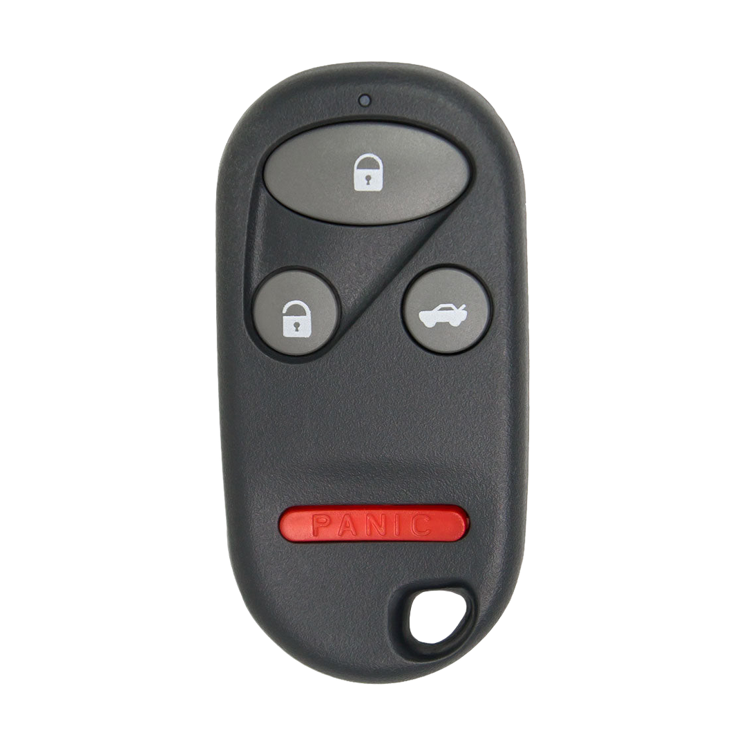 Brand New Aftermarket 4-Button Remote Fob with Lock, Unlock, Trunk, Panic for Select Acura Vehicles (ACUFOB-4B-859-K)