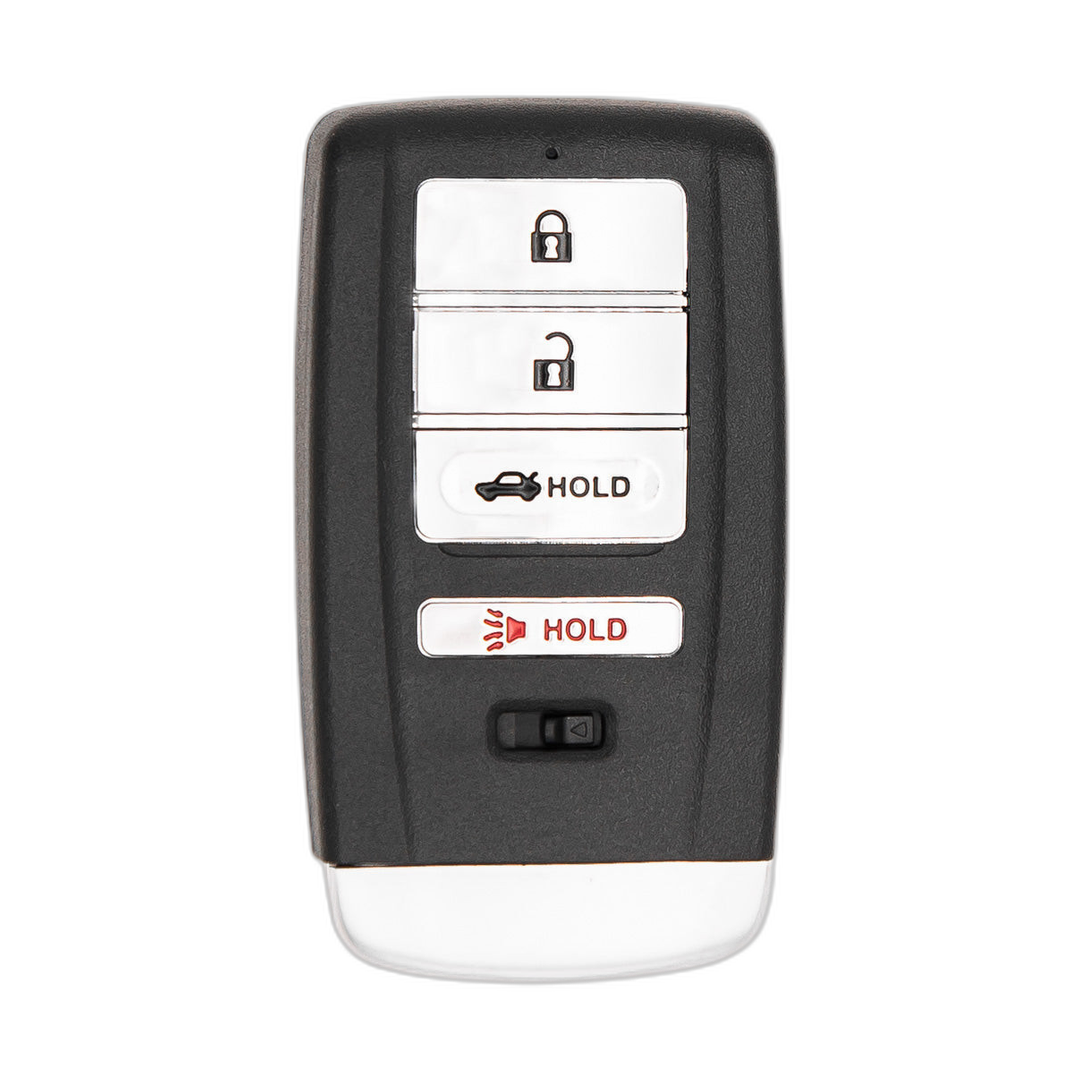 Brand New Aftermarket 4-Button Smart Key Fob with Lock, Unlock, Trunk, Panic for Select Acura Vehicles (ACUSK-4B-TR-909-K)