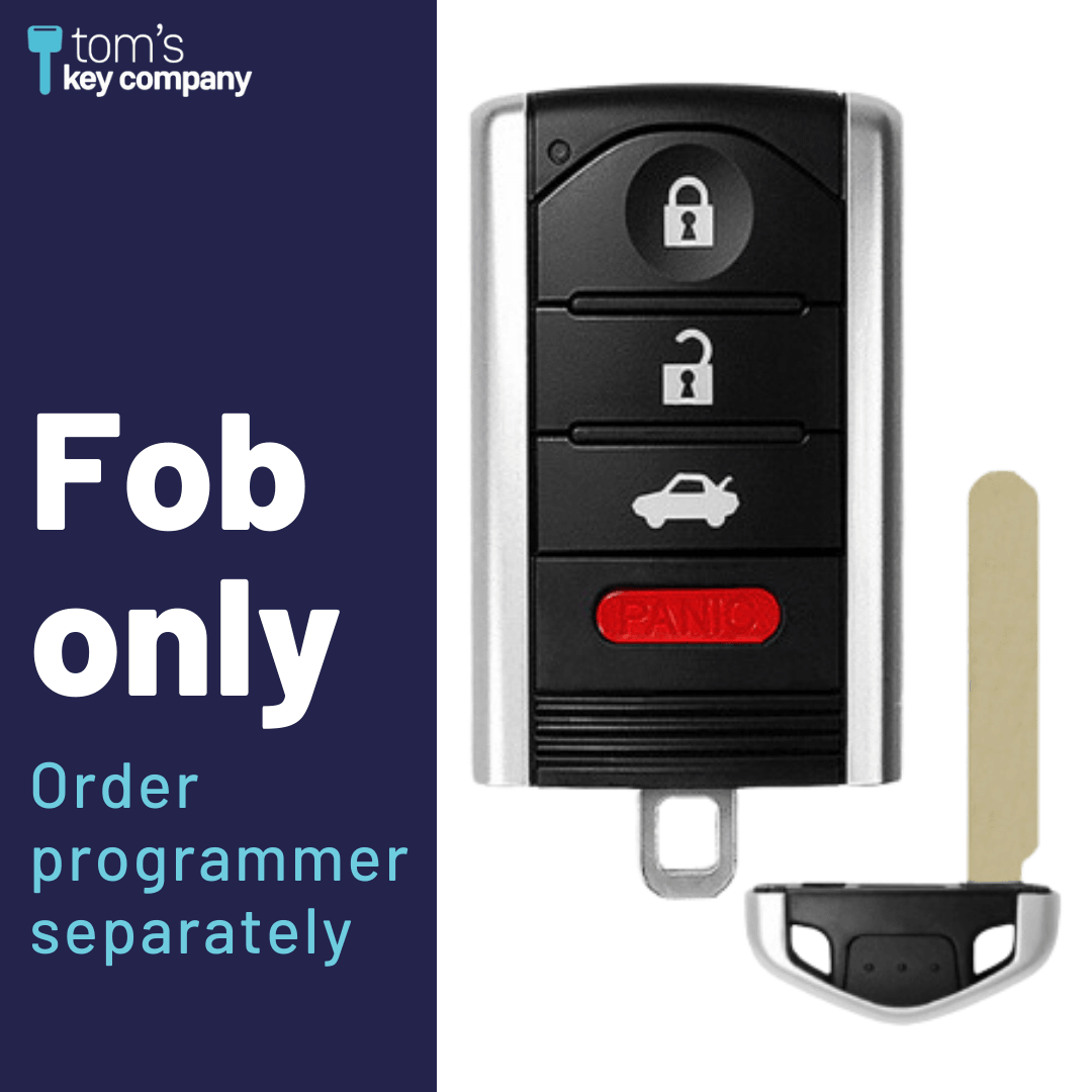 Brand New Aftermarket 4 Button Smart Key for Acura TL (ACUSK-4B-TR