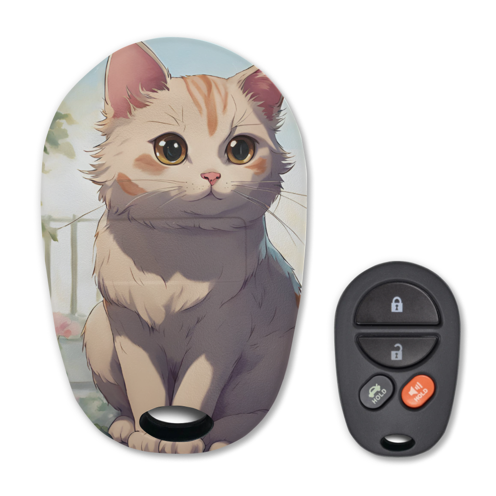 My Key, My Style: 4 Button Keyless Entry Remote Car Key FOB for Toyota Avalon and Solara - Trunk (Shell Only)