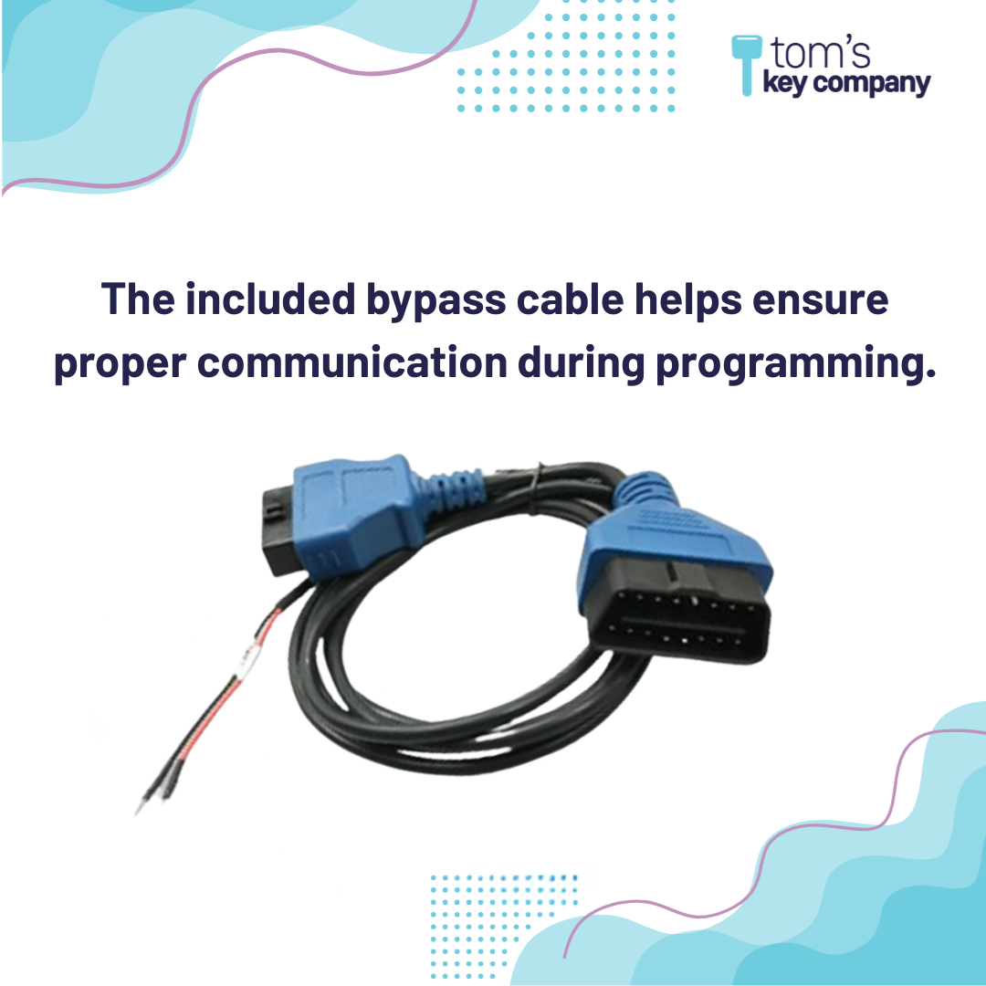 Ultimate DIY Car Key Replacement Kit for Chrysler Pacifica (2019–2026) & Voyager (2020–2025) – 7 Button Smart Key w/ PairMyKey, Bypass Cable & Key by Photo (CDJ-7B-PMKA-BC-KBP-UKB)