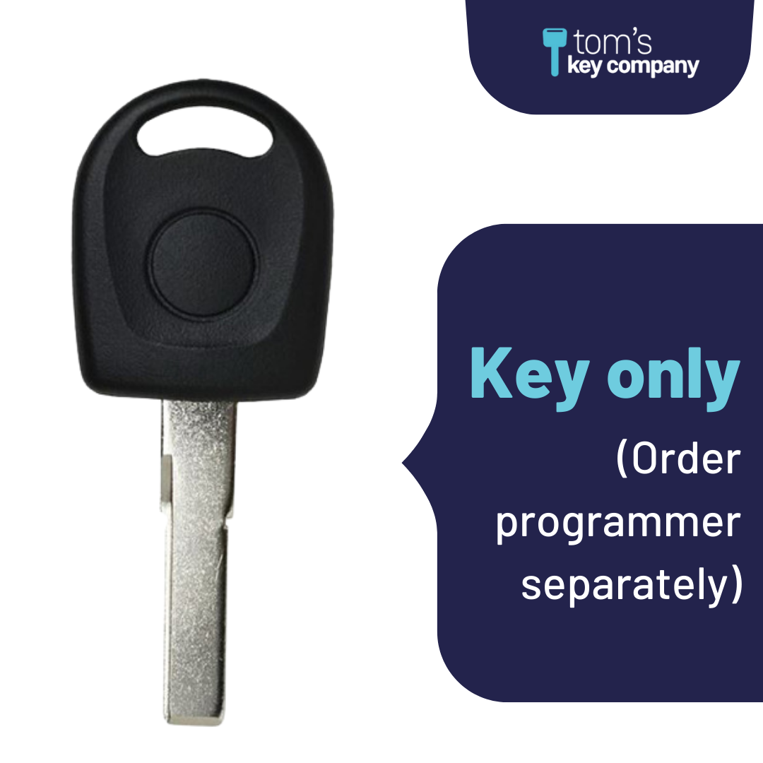 Brand New Aftermarket Megamos 48 Transponder Key for Volkswagen Vehicles