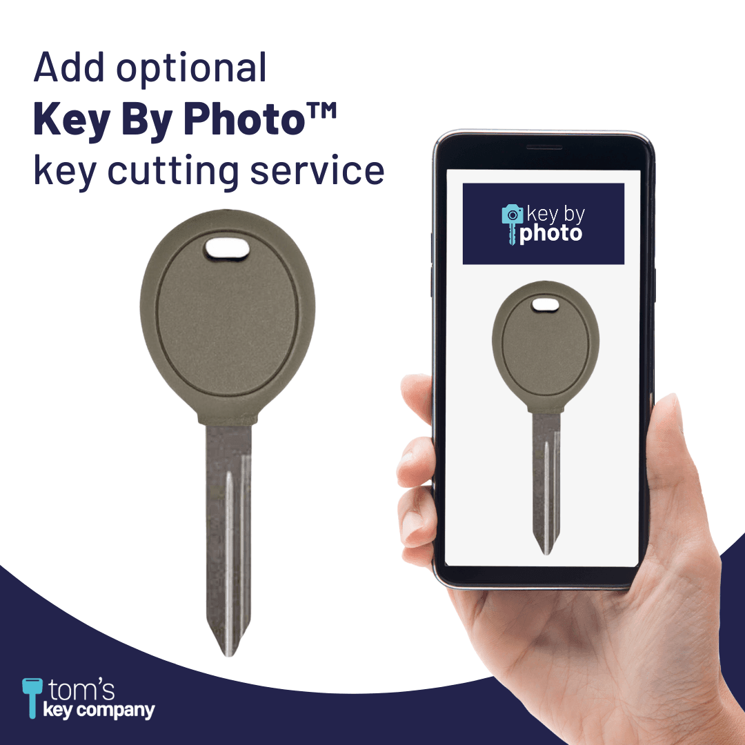 Brand New Aftermarket Transponder Key for Chrysler, Dodge, Jeep, & RAM Vehicles (CDJKEY-TEX-4D64)