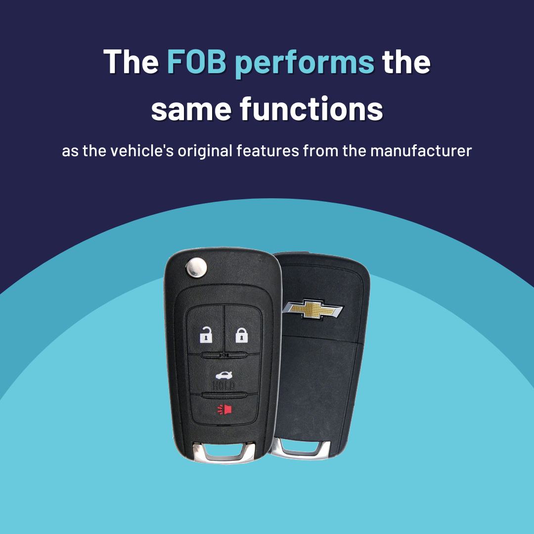 Ultimate Remote Key Bundle with Programming Tool, Refurbished 4-Button Remote Key and Key By Photo for Select Chevrolet Vehicles (CHECK-4B-TR-808-REF-K-UKB)