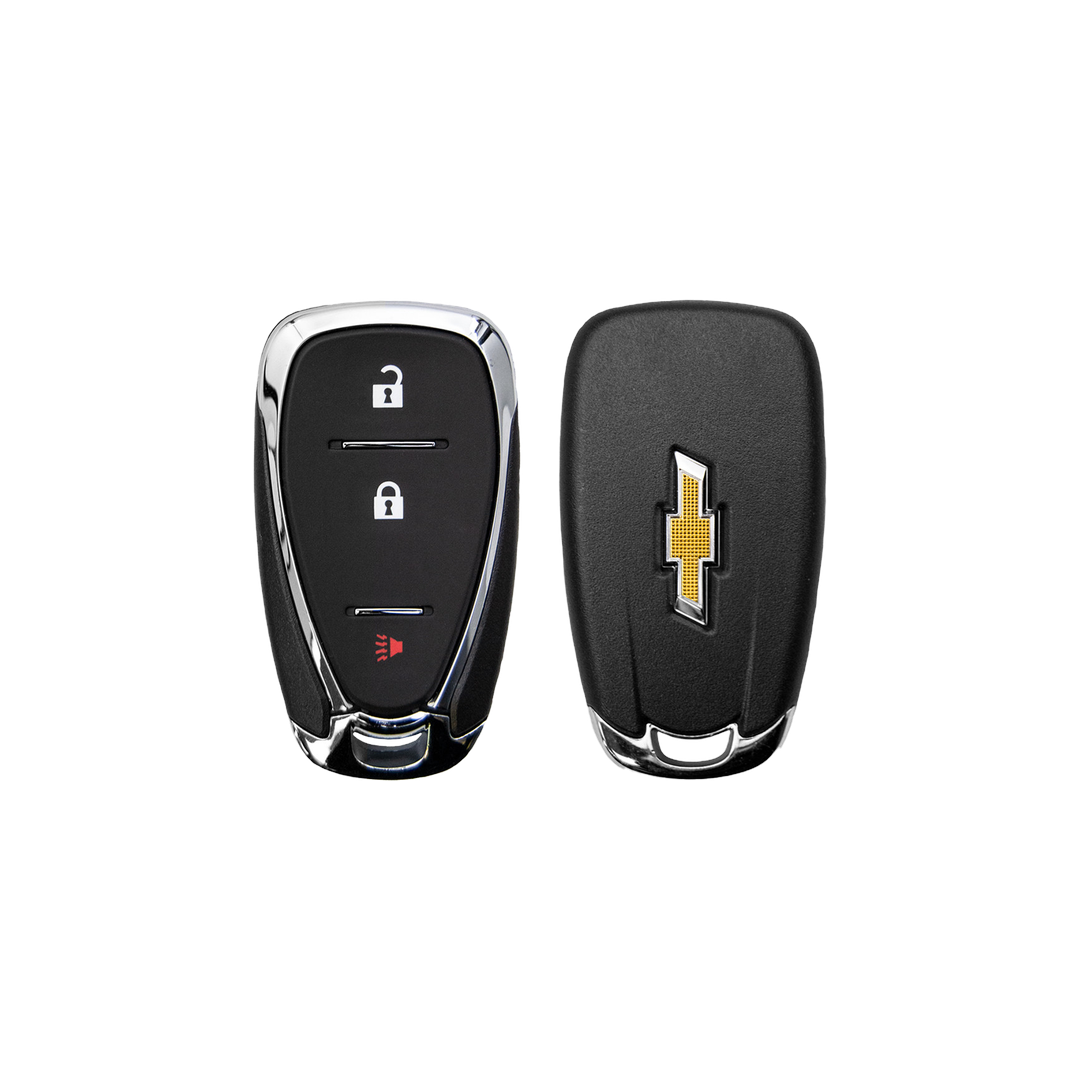 Like New Refurbished 3-Button Smart Key Fob with Lock, Unlock, Panic for Select Chevrolet Vehicles (CHESK-3B-922-REF-K)