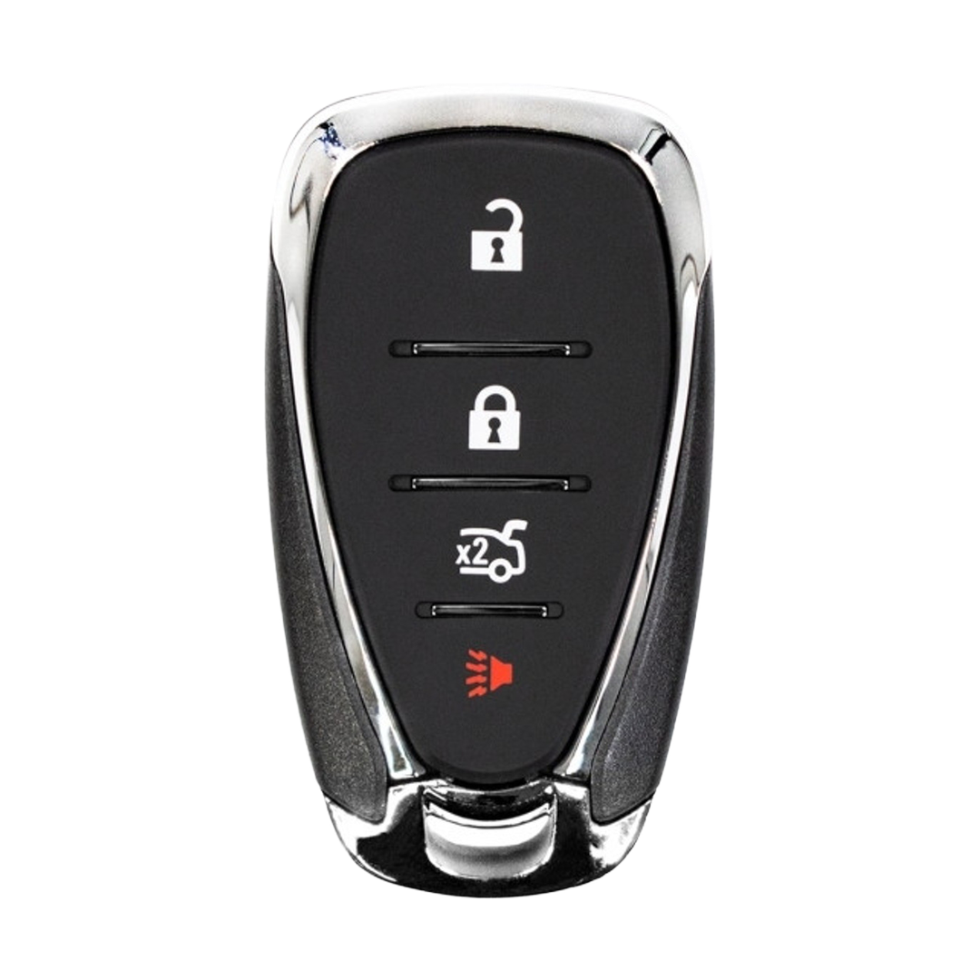 Like New Refurbished 4-Button Smart Key Fob with Lock, Unlock, Trunk, Panic for Select Chevrolet Vehicles (CHESK-4B-929-K)