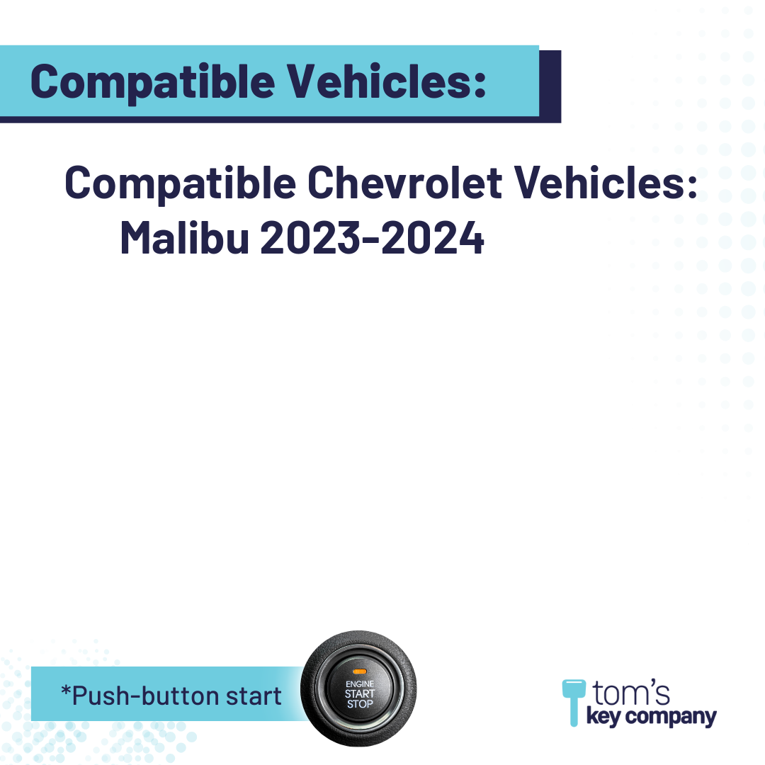 Ultimate Smart Key Bundle with Programming Tool, Refurbished 5-Button Smart Key Fob and Key By Photo for Select Chevrolet Vehicles (CHESK-5B-849-K-UKB)