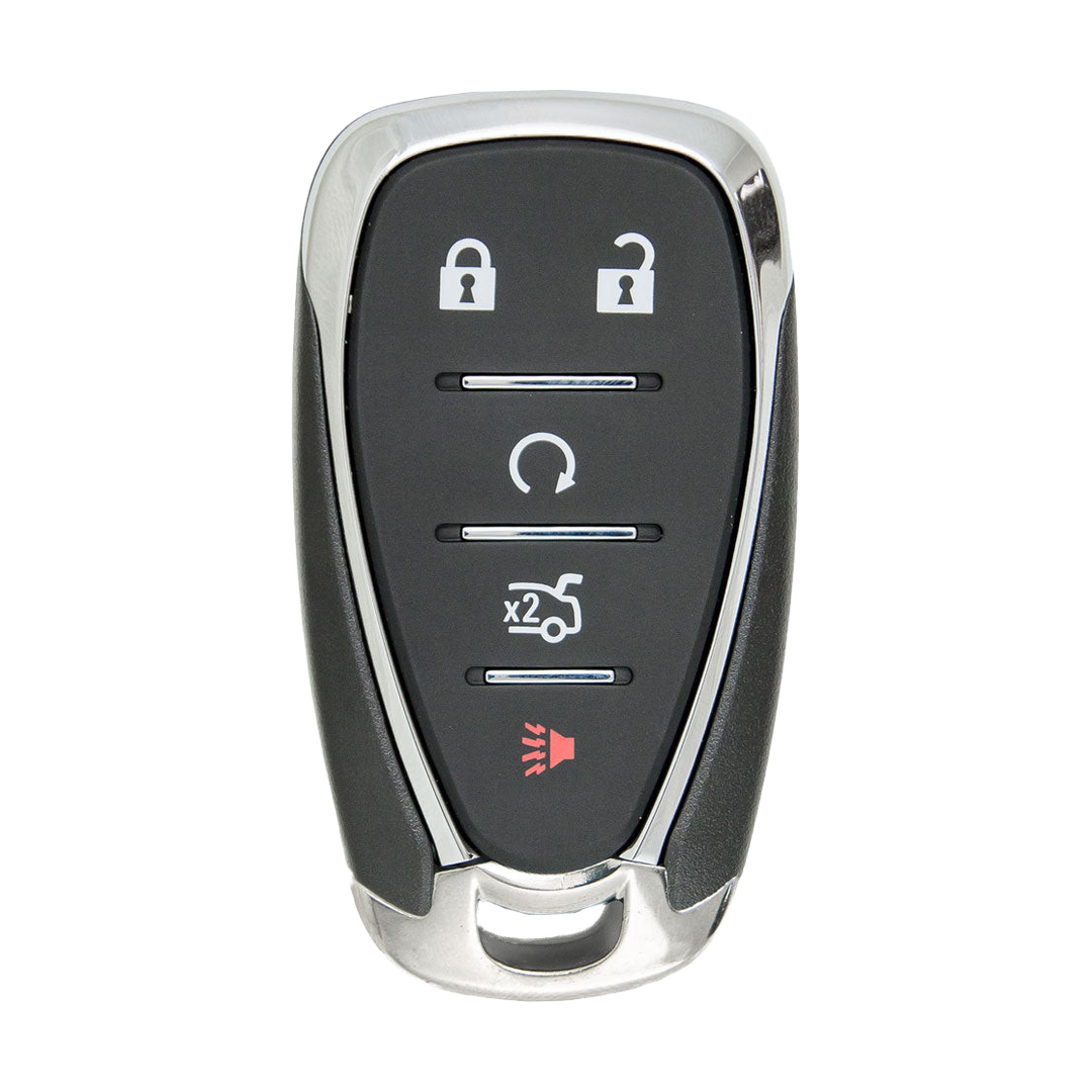 Brand New Aftermarket 5-Button Smart Key Fob with Lock, Unlock, Remote Start, Trunk, Panic for Select Chevrolet Vehicles (CHESK-5B-849-K)