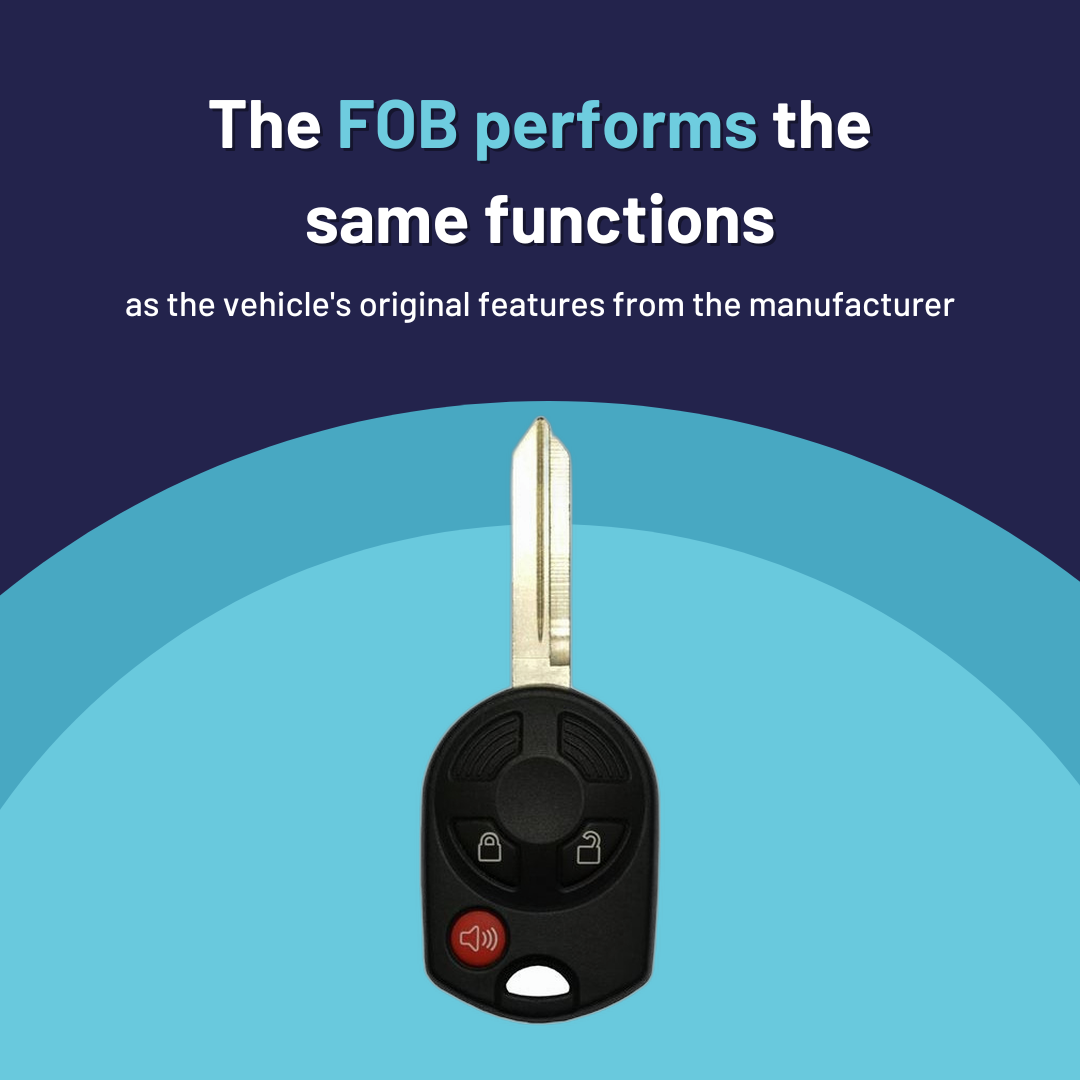 Ultimate Remote Key Bundle with Programming Tool, Refurbished 3-Button Remote Key and Key By Photo for Select Ford Vehicles (FORCK-3B-R7016-REF-K-UKB)