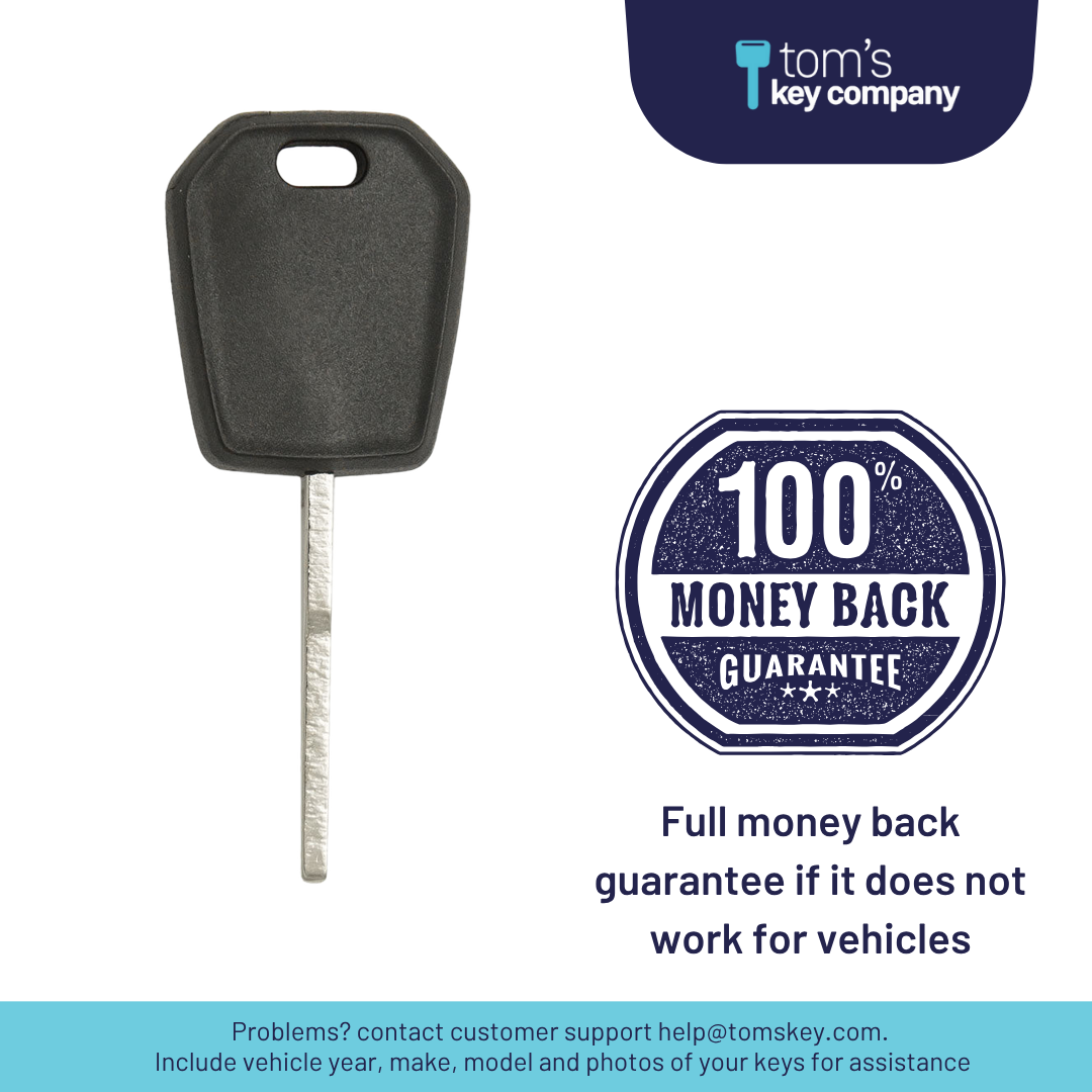 Brand New Aftermarket Transponder Key for Select Lincoln Vehicles (FORKEY-128-HS)