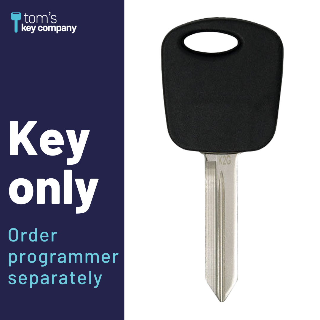 Brand New Aftermarket Transponder Key for Select Ford and Mazda Vehicles (FORKEY-4PT-K)