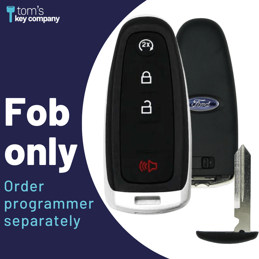 Refurbished Ford 4-Button Smart Key with Remote Start (FORPSK-4B-RS-OEM-PDL-REFURB)