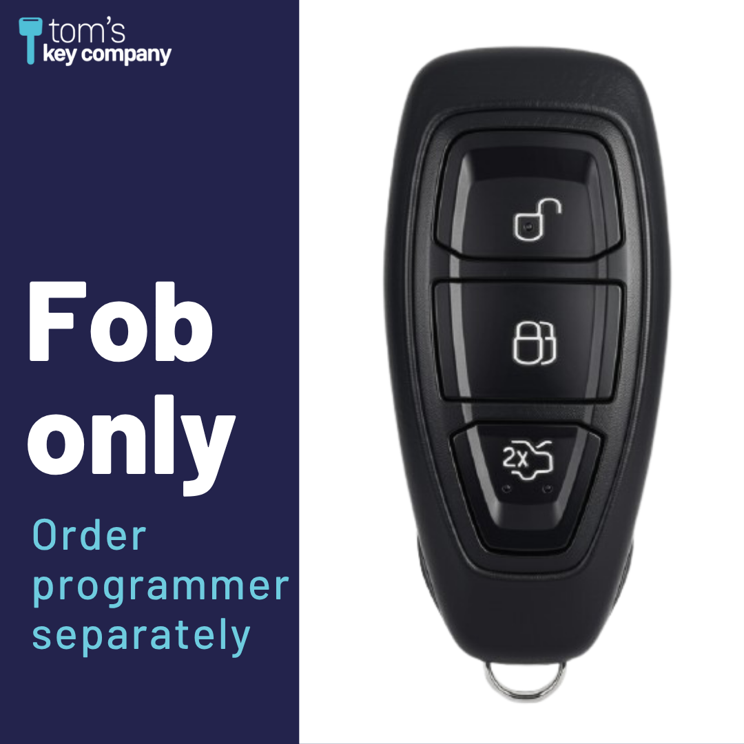 Brand New Aftermarket 3 Button Smart Key for Select Ford Vehicles