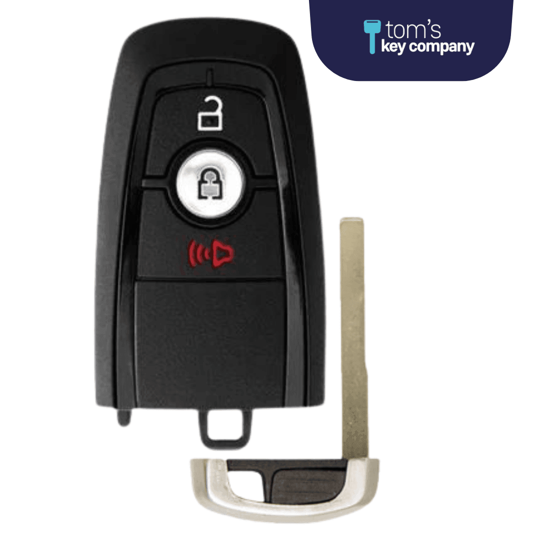 Brand New Aftermarket 3 Button Smart Key for Select Ford Vehicles (FORSK-3B-FOB-HITAG)