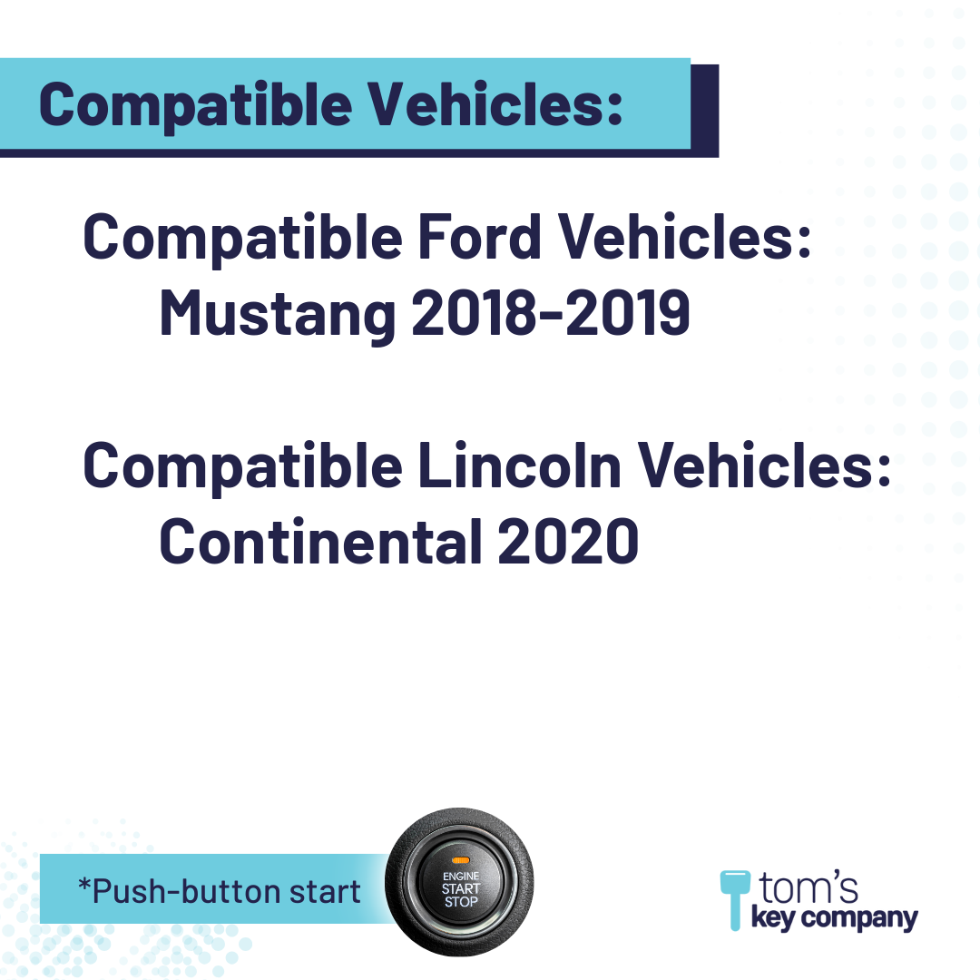 Ultimate Smart Key Bundle with Programming Tool, Aftermarket 5-Button Smart Key Fob and Key By Photo for Select Ford and Lincoln Vehicles ()