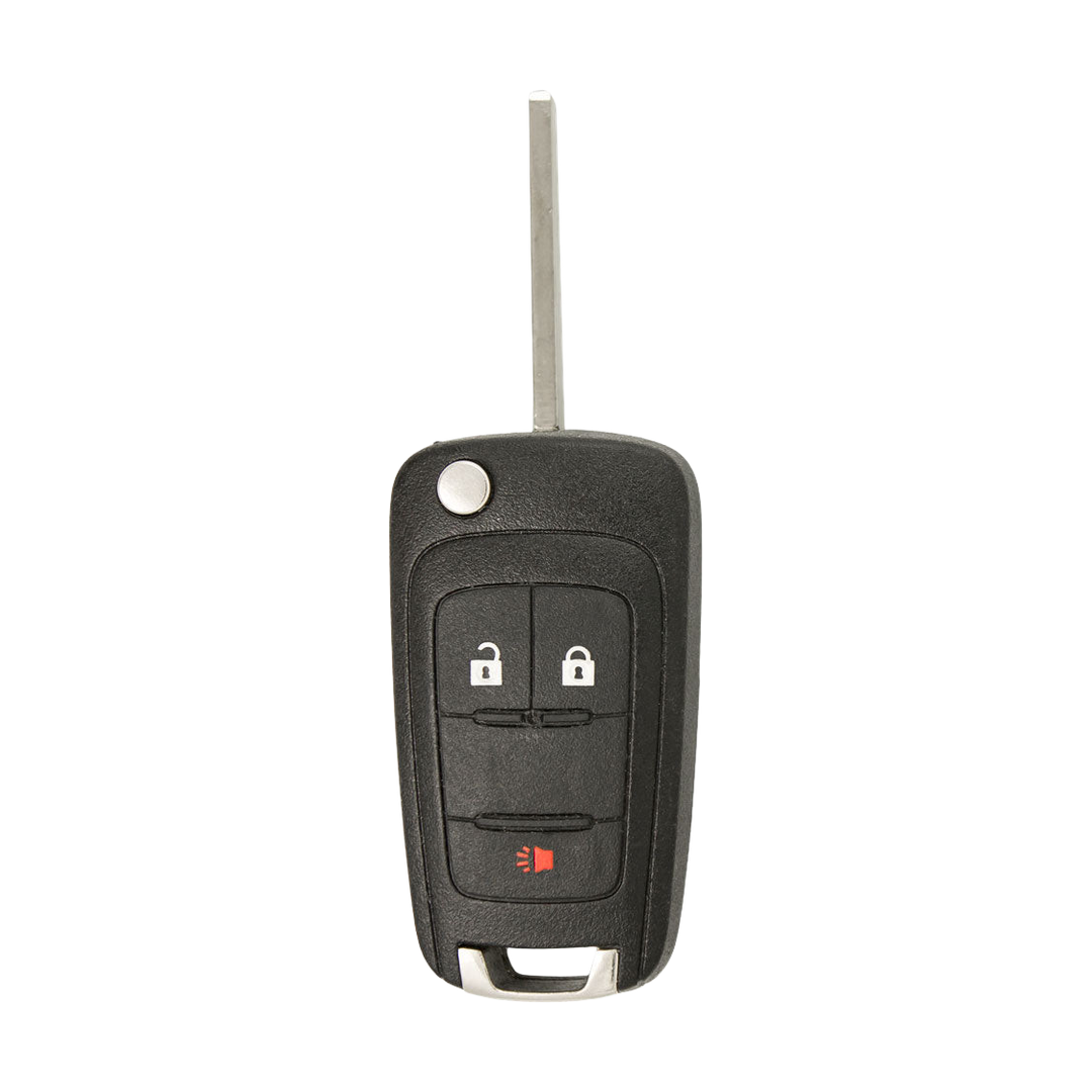 Brand New Aftermarket 3-Button Remote Key with Lock, Unlock, Panic for Select GMC Vehicles (GMC-3B-772-K)