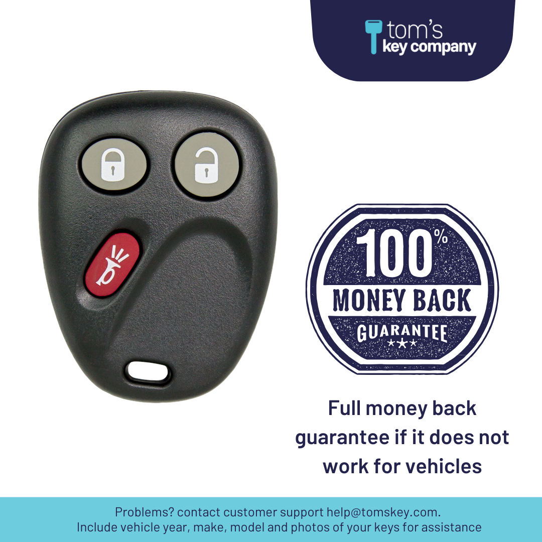 Ultimate Remote FOB Bundle with Programming Tool and Aftermarket 3 Button Remote FOB for Select GMC Vehicles (GMCFOB-3B-578-K-UKB)