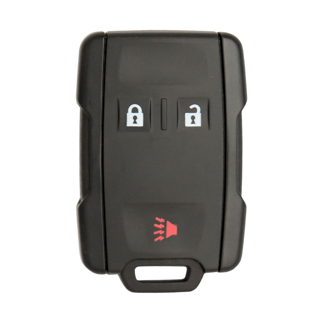 Brand New Aftermarket 3-Button Remote Fob with Lock, Unlock, Panic for Select GMC Vehicles (GMCFOB-3B-828-K)