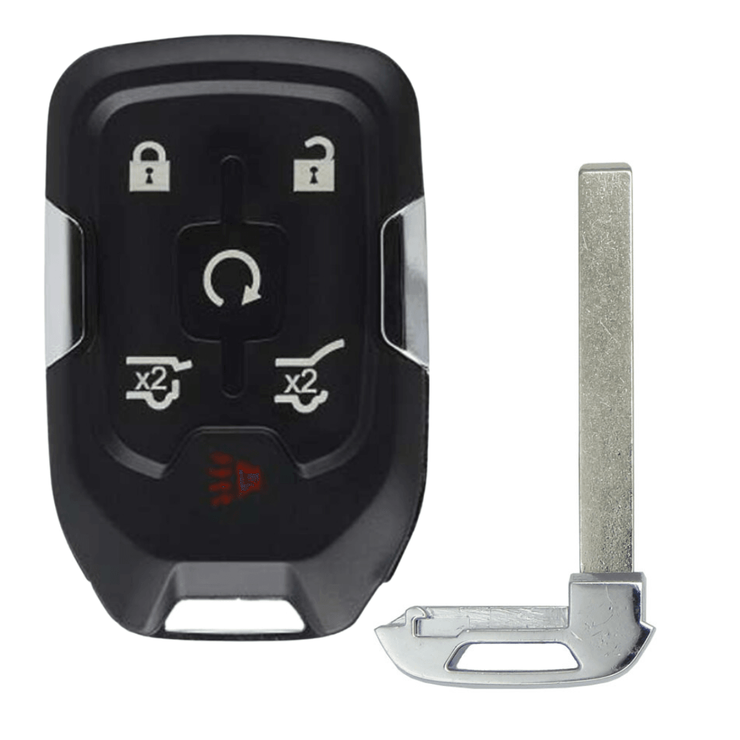 GMC & Chevrolet 6-Button SmartKey Fob, Suburban, Tahoe, Yukon (GMCHEV-HYQ1AA-6B)