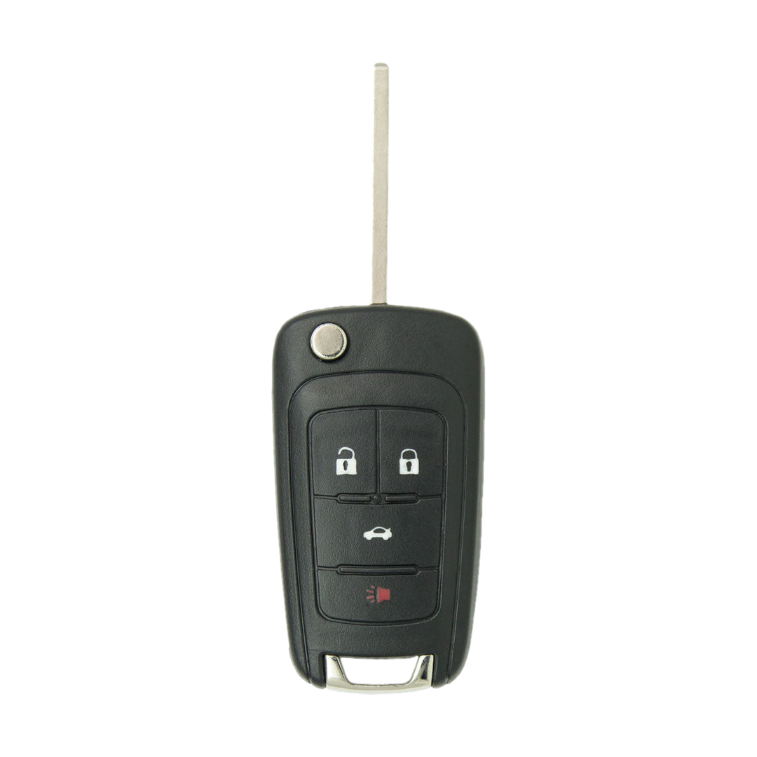 Brand New Aftermarket 4-Button Smart Key Fob with Lock, Unlock, Trunk, Panic for Select GMC Vehicles (GMCSK-4B-TR-791-K)