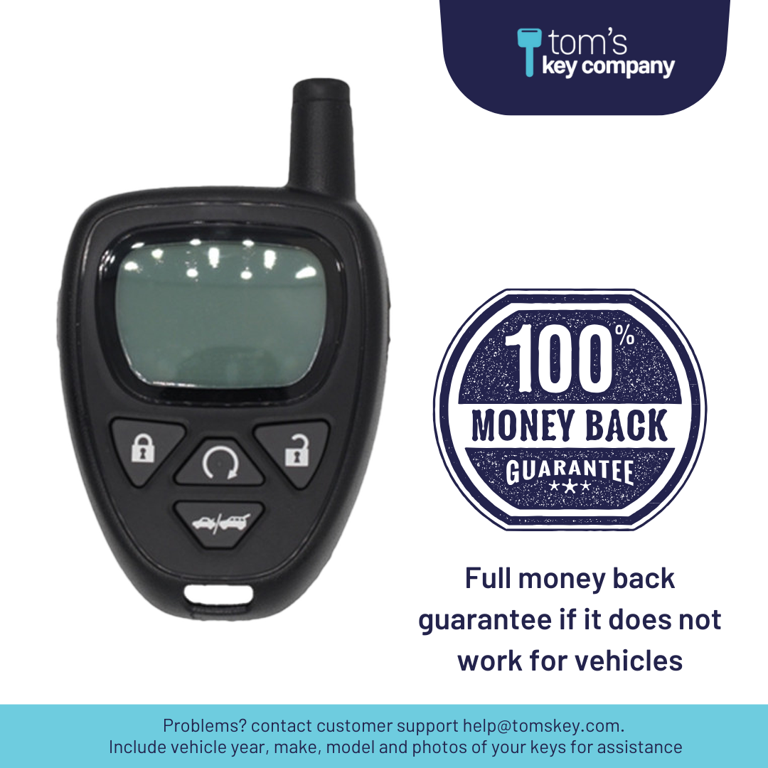 Ultimate Remote FOB Bundle with Programming Tool and Aftermarket 5 Button Remote FOB for Select Pontiac Vehicles (GMFOB-5B-827-RC-K-UKB)