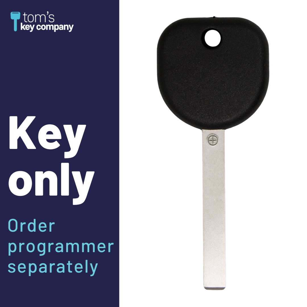 Brand New Aftermarket Transponder Key for Select Chevrolet and GMC Vehicles (GMKEY-0PT-K)