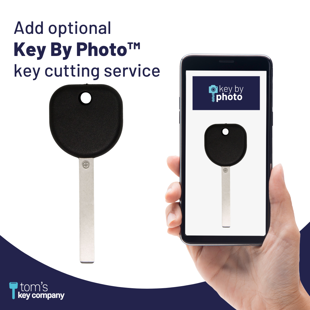 Brand New Aftermarket Transponder Key for Select Chevrolet and GMC Vehicles (GMKEY-0PT-K)