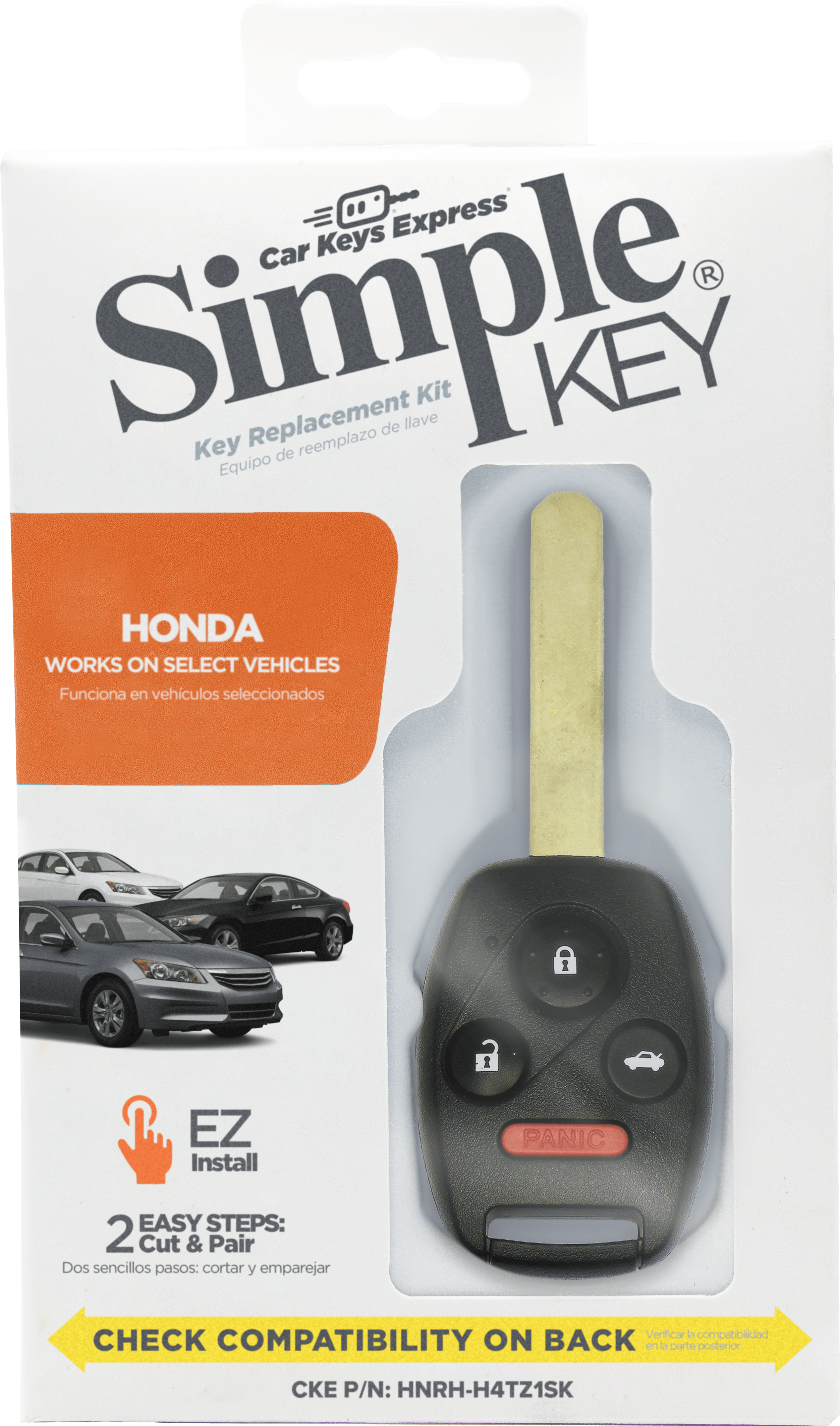Simple Key Programming Kit - Honda Accord 2008-2012 KR55WK49308 - (HNRH-H4TZ1SK-KIT)