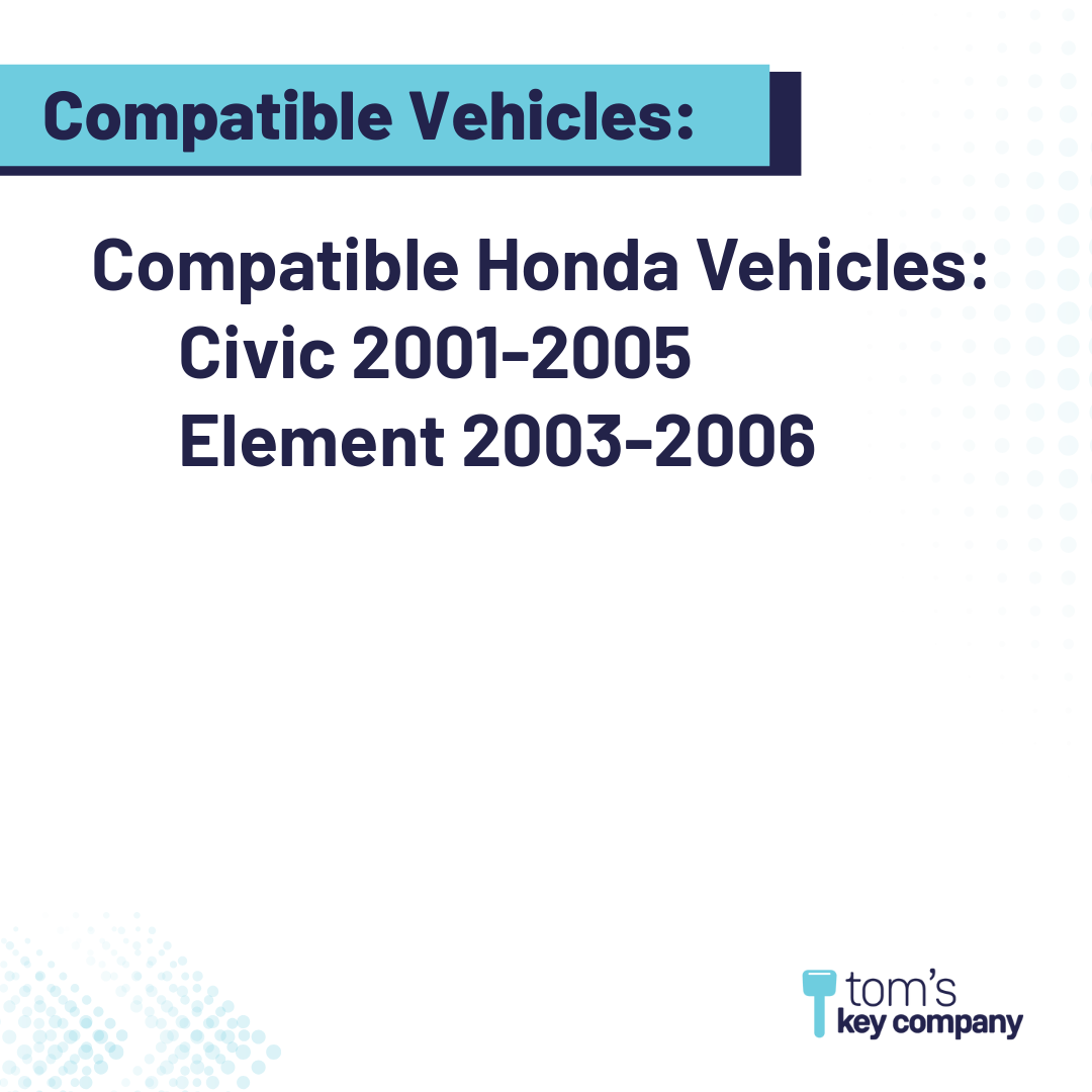 Ultimate Remote FOB Bundle with Programming Tool and Aftermarket 3 Button Remote FOB for Select Honda Vehicles (HONFOB-3B-428-K-UKB)