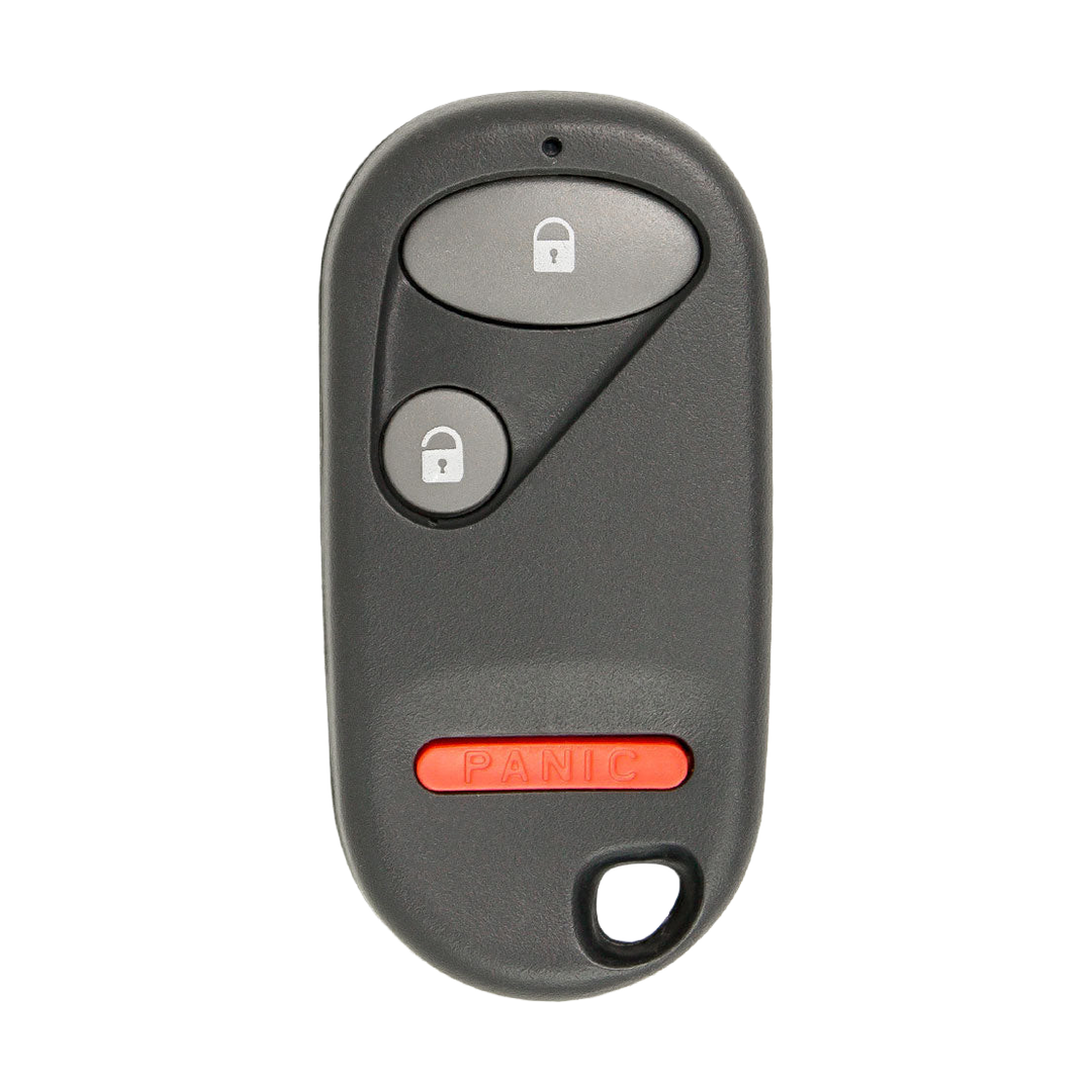Brand New Aftermarket 3-Button Remote Fob with Lock, Unlock, Panic for Select Honda Vehicles (HONFOB-3B-428-K)