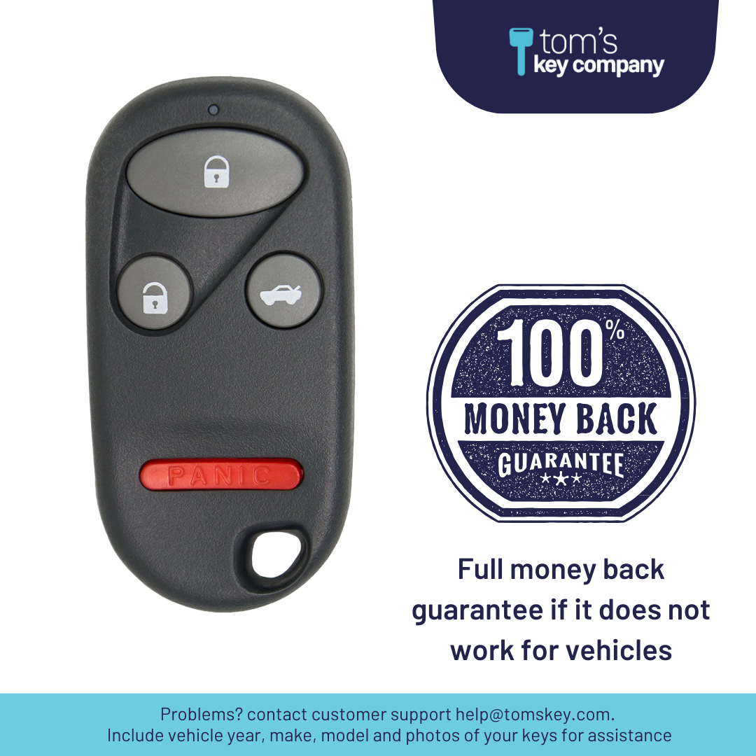 Ultimate Remote FOB Bundle with Programming Tool and Aftermarket 4 Button Remote FOB for Select Honda Vehicles (HONFOB-4B-451-K-UKB)