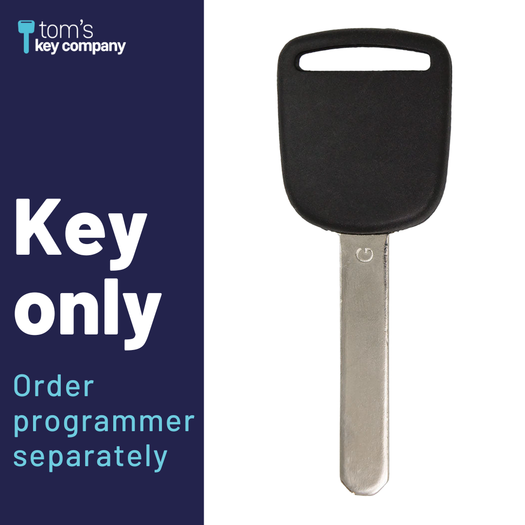 Brand New Aftermarket Transponder Key for Select Honda Vehicles