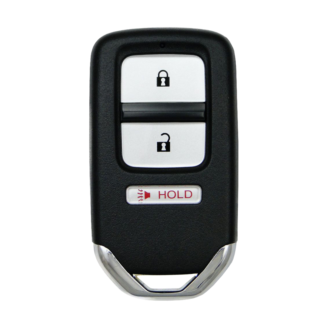 Brand New Aftermarket 3-Button Smart Key Fob with Lock, Unlock, Panic for Select Honda Vehicles (HONSK-3B-507-K)