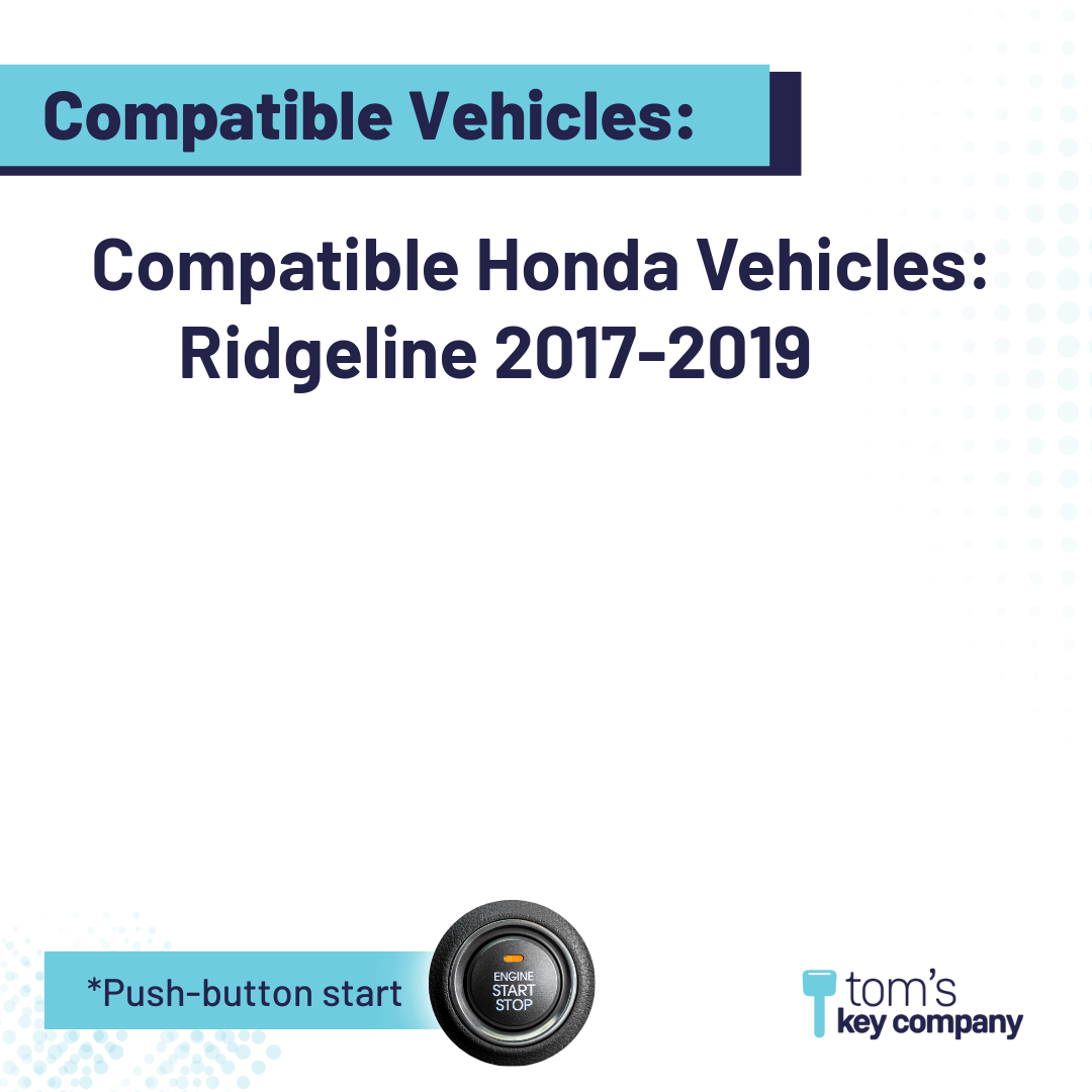 Ultimate Smart Key Bundle with Programming Tool, Refurbished 3-Button Smart Key Fob and Key By Photo for Select Honda Vehicles (HONSK-3B-523-K-UKB)