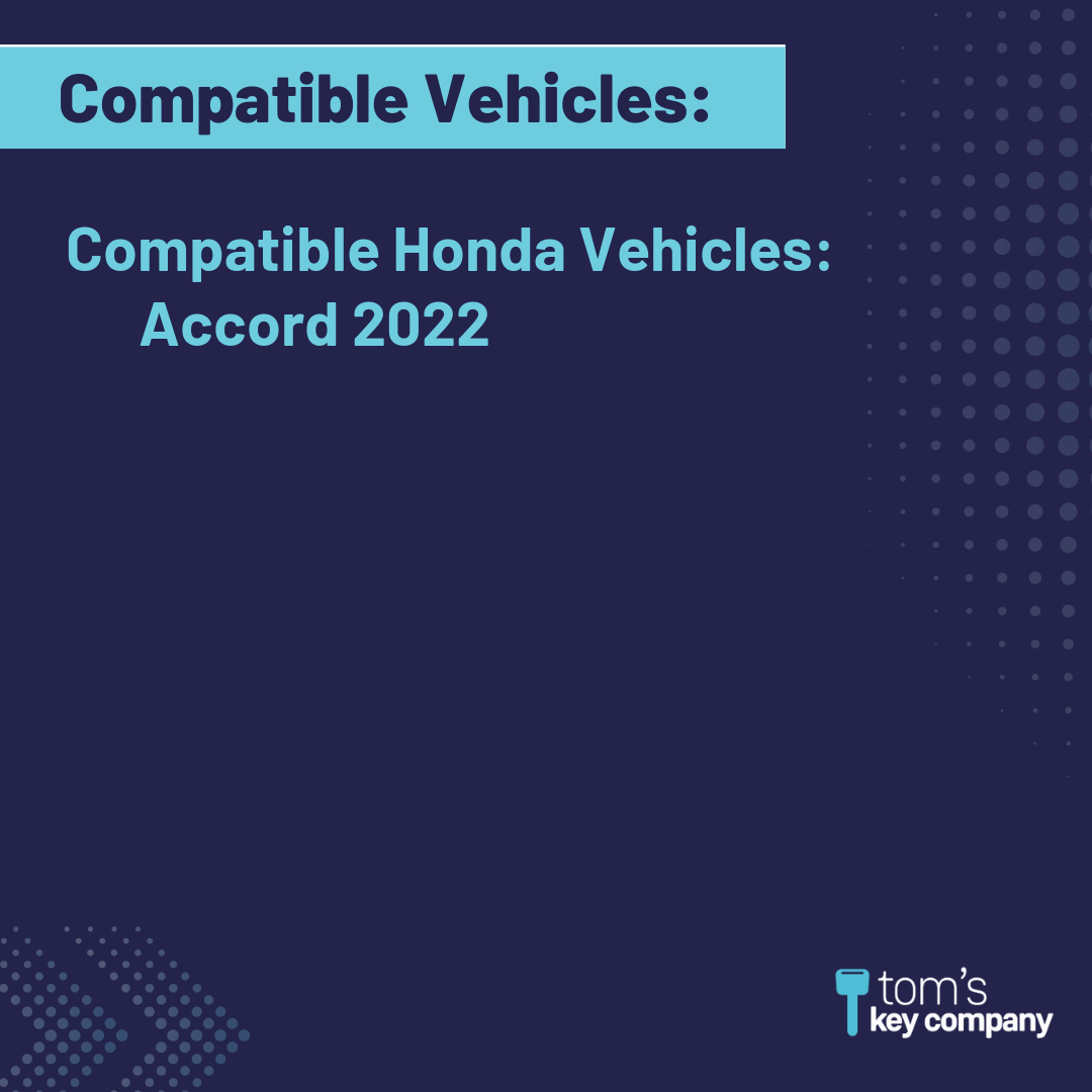 Like New Refurbished 4-Button Smart Key Fob with Lock, Unlock, Trunk Hold, Panic for Select Honda Vehicles (HONSK-4B-TR-529-K)