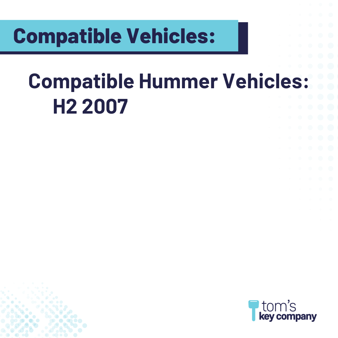 Ultimate Remote FOB Bundle with Programming Tool and Aftermarket 3 Button Remote FOB for Select Hummer Vehicles (HUMFOB-3B-575-K-UKB)