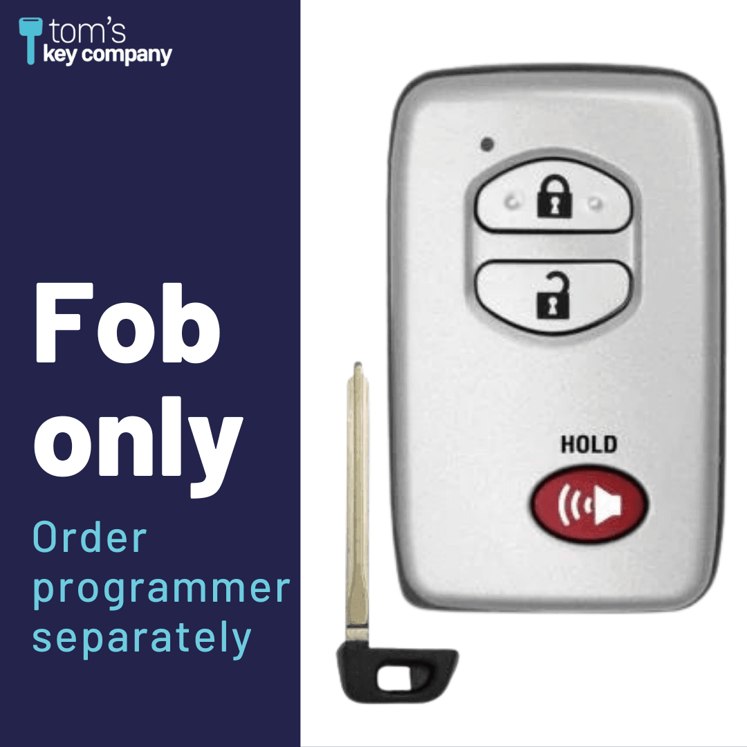 Brand New Aftermarket 3 Button Smart Key for Toyota Land Cruiser