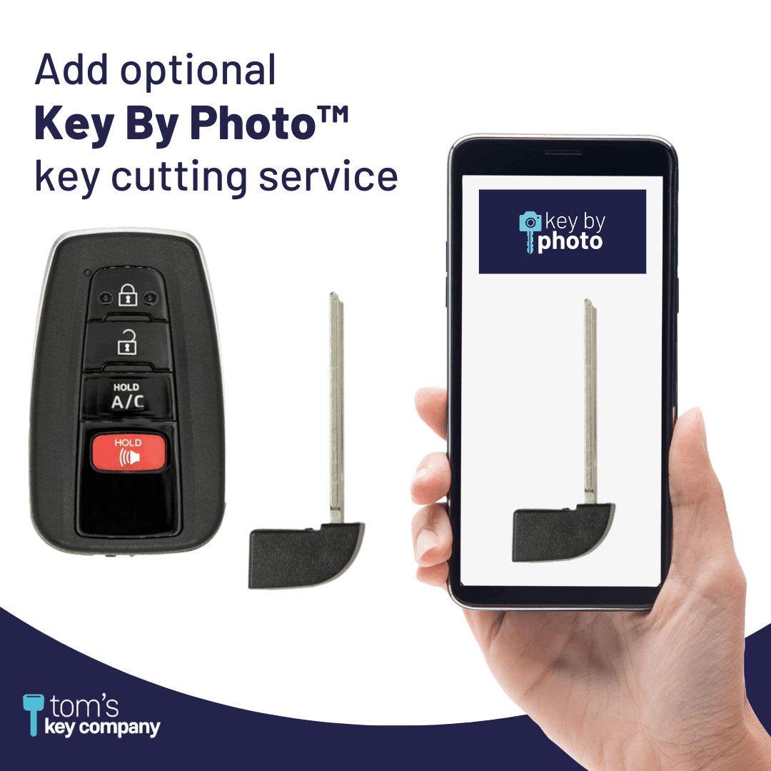 Brand New Aftermarket 4-Button Smart Key FOB for Toyota Prius Prime (HYQ14FBE-4B/AC-PRIUS)