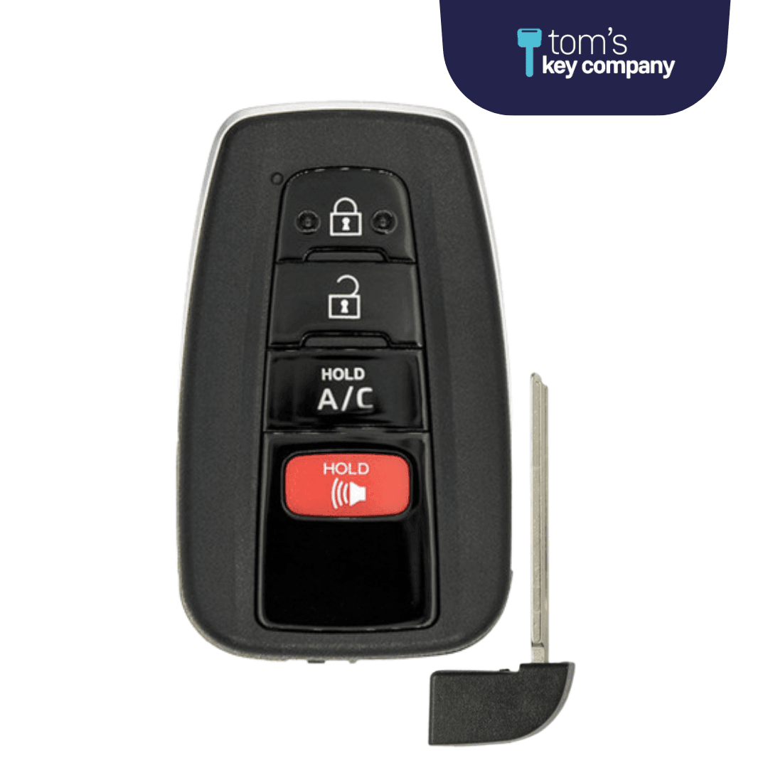 Brand New Aftermarket 4-Button Smart Key FOB for Toyota Prius Prime (HYQ14FBE-4B/AC-PRIUS)