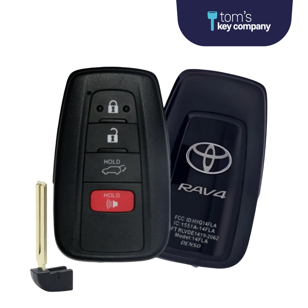 2022 Toyota RAV4 Smart Key 4B W/ Hatch Fob FCC# HYQ14FLA - 8990H-0R220 2022 Toyota RAV4 Smart Key 4B W/ Hatch Fob FCC# HYQ14FLA - 8990H-0R220