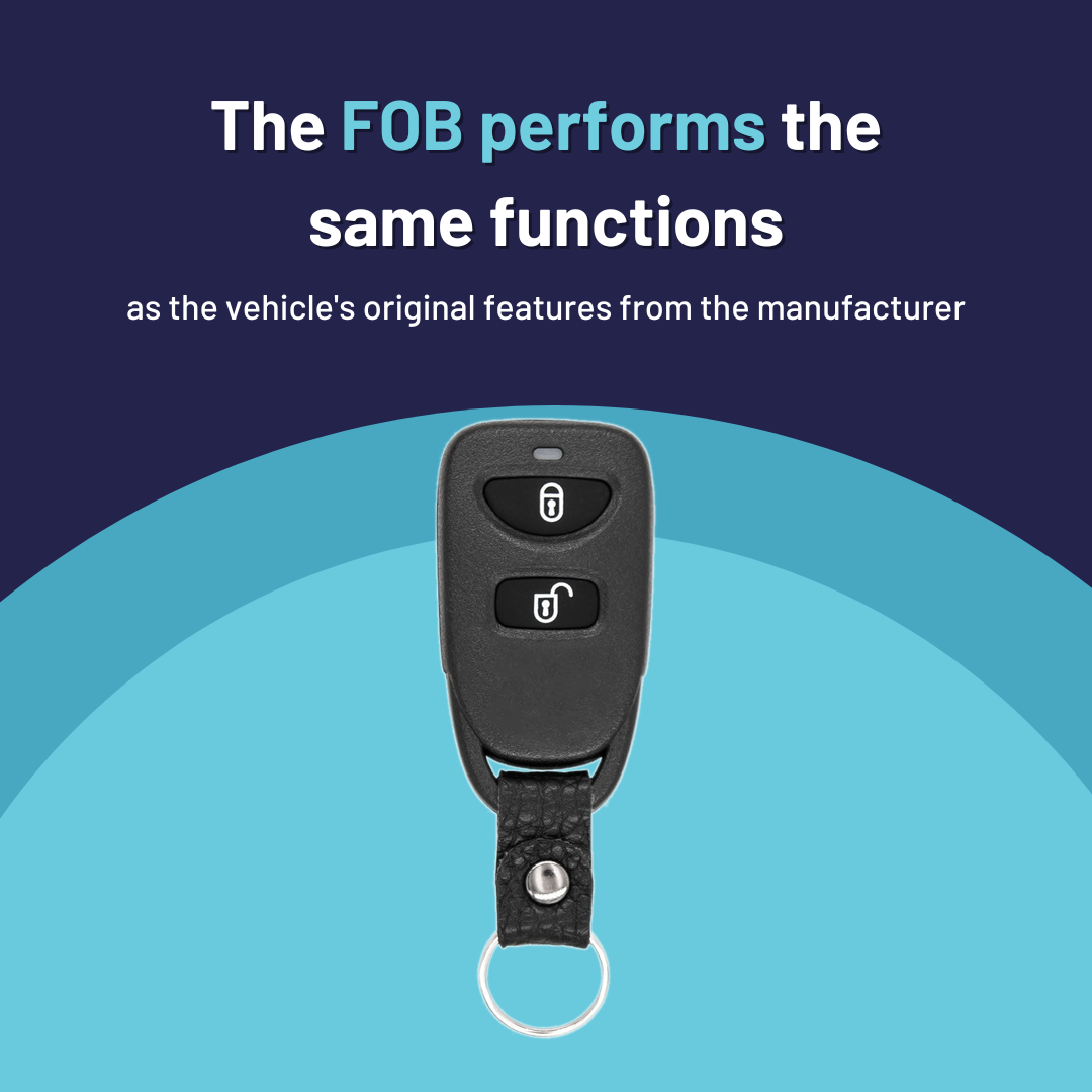 Ultimate Remote FOB Bundle with Programming Tool and Aftermarket 3 Button Remote FOB for Select Hyundai Vehicles (HYUFOB-3B-256-K-UKB)