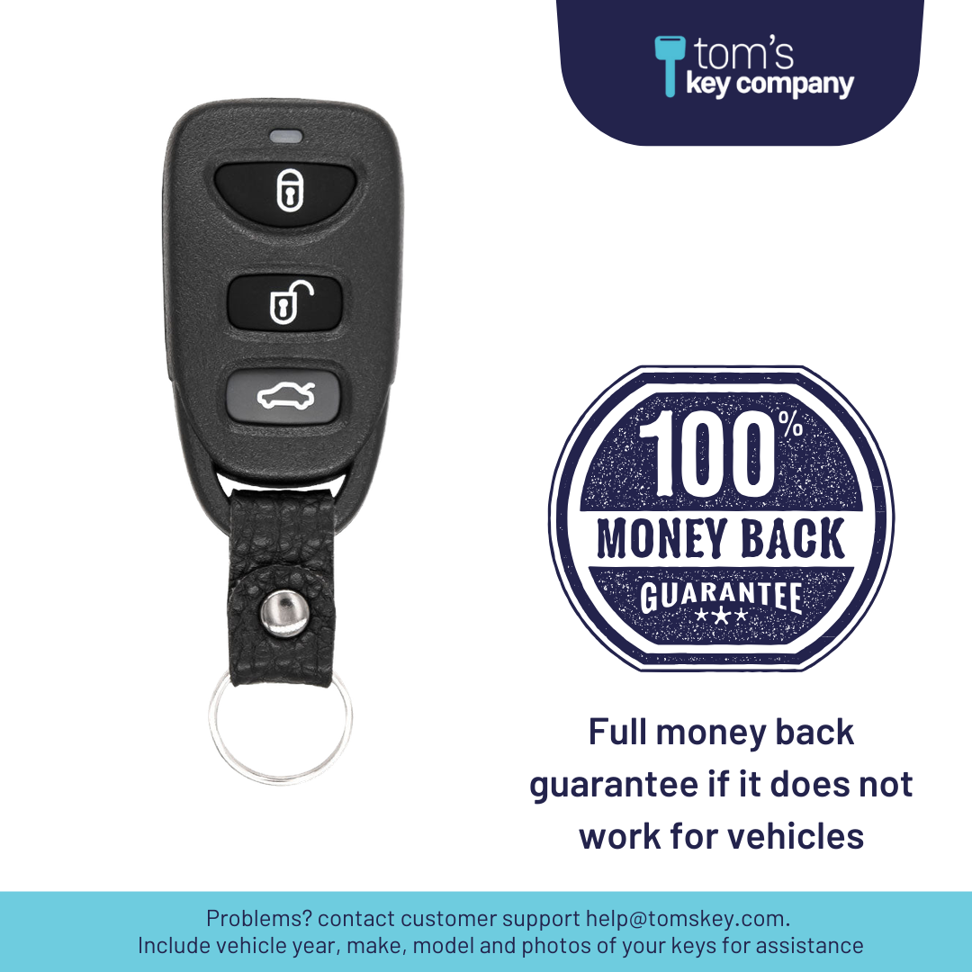 Ultimate Remote FOB Bundle with Programming Tool and Aftermarket 4 Button Remote FOB for Select Hyundai Vehicles (HYUFOB-4B-HR-255-K-UKB)