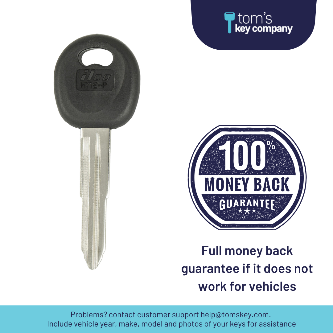 Brand New Aftermarket Key for Select Hyundai and Kia Vehicles (HYUKEY-HY12)